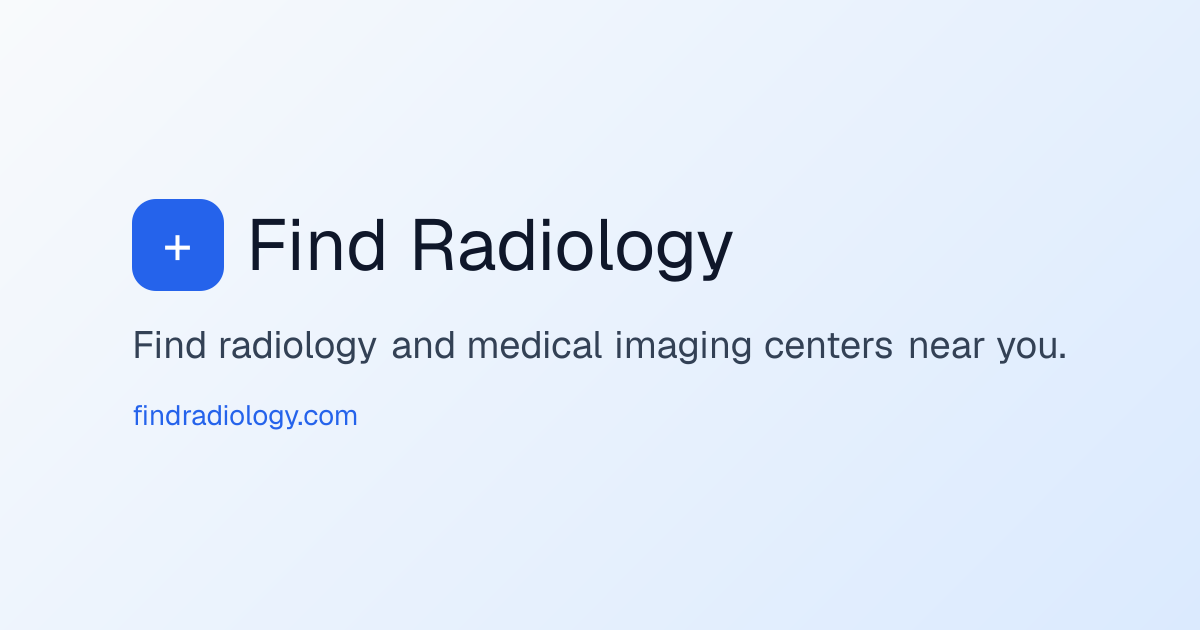 Baptist Health | Radiology Center in Miami, Florida, United States