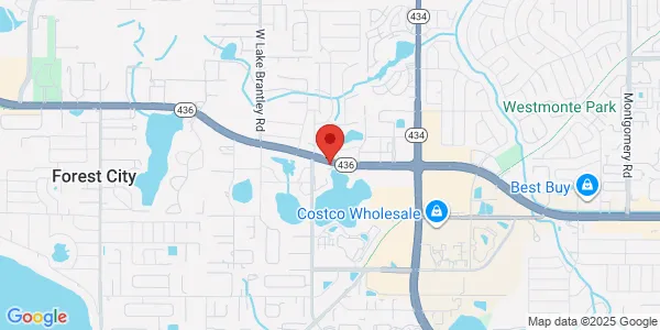Map of 1052 W State Rd 436 Ste 1072 Altamonte Springs, FL 32714