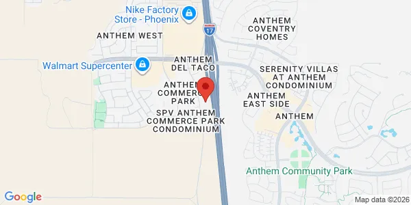 Map of 42101 N 41st Dr Ste 14 & 15 Phoenix, AZ 85086