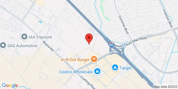 Map of 42808 Christy St Ste 208 Fremont, CA 94538