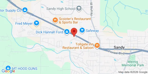 Map of 17055 Ruben Ln Sandy, OR 97055