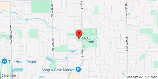 Map of 6840 Main St Downers Grove, IL 60516
