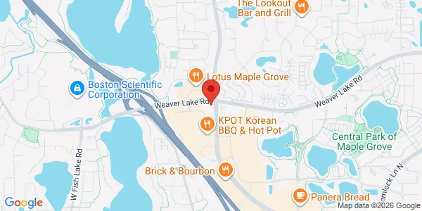 Map of 13540 Grove Dr Maple Grove, MN 55311
