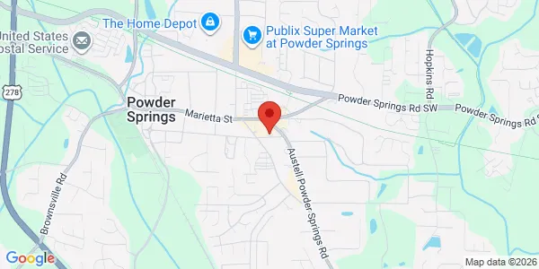 Map of 4052 Atlanta St Ste C Powder Springs, GA 30127