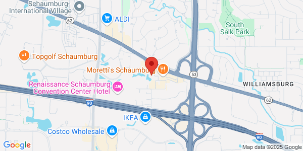 Map of 1834 Walden Office Square Ste 125 Schaumburg, IL 60173