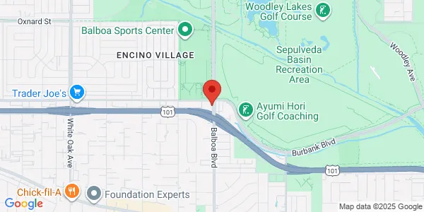 Map of 5535 Balboa Blvd Ste 227 Encino, CA 91316