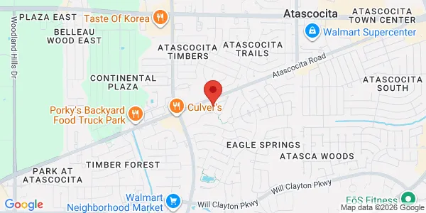 Map of 5514 Atascocita Rd Ste 180 Humble, TX 77346