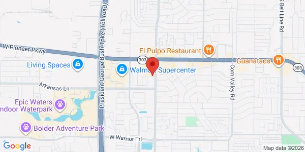 Map of 2626 S Carrier Pkwy Ste 100 Grand Prairie, TX 75052