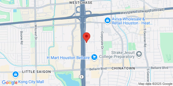 Map of 9901 Town Park Dr Houston, TX 77036