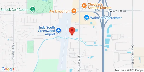 Map of 965 Emerson Pkwy Ste J Greenwood, IN 46143