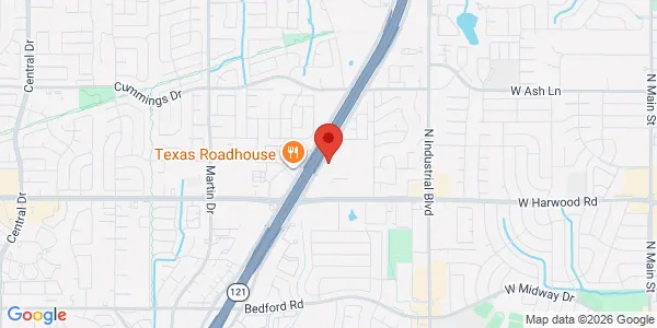 Map of 3004 State Hwy 121 Ste A Bedford, TX 76021