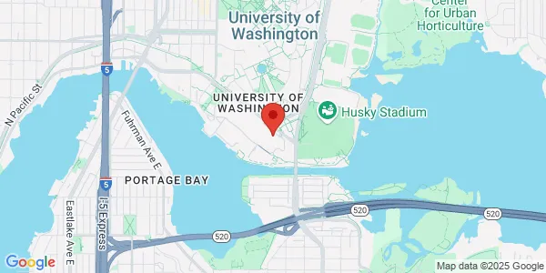 Map of 1959 NE Pacific St Ste EE-307, Fl 3 Main Hospital Seattle, WA 98195