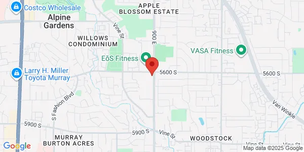Map of 5616 S 900th E Murray, UT 84121