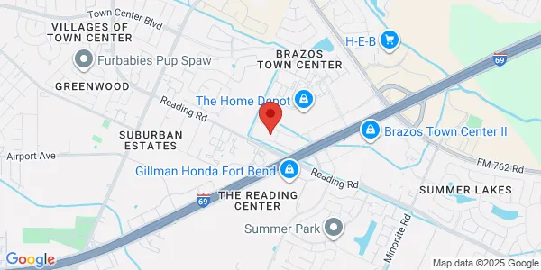 Map of 2726 Mercantile Dr Ste 352 Rosenberg, TX 77471