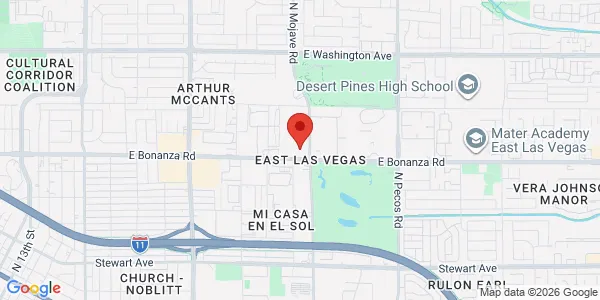 Map of 3050 E Bonanza Rd Ste 110A Las Vegas, NV 89101