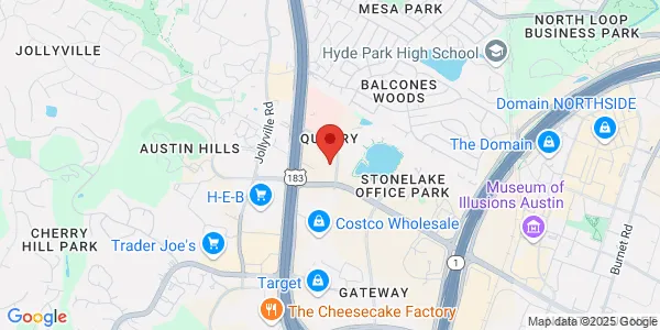 Map of 4515 Seton Center Pkwy Ste 105 Austin, TX 78759