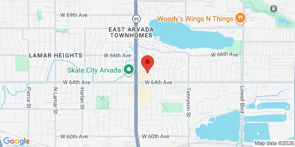 Map of 5017 W 64th Ave Arvada, CO 80003