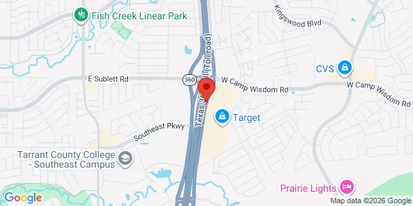 Map of 5224 S State Hwy 360 Ste 225 Grand Prairie, TX 75052