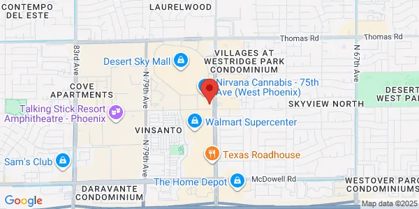 Map of 2302 N 75th Ave Phoenix, AZ 85035
