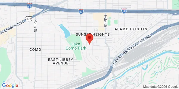 Map of 4825 Wellesley St Fort Worth, TX 76107