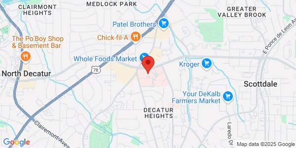 Map of 2665 N Decatur Rd Ste 550 Decatur, GA 30033