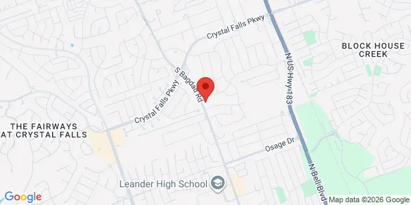 Map of 2006 S Bagdad Rd Ste 150 Leander, TX 78641