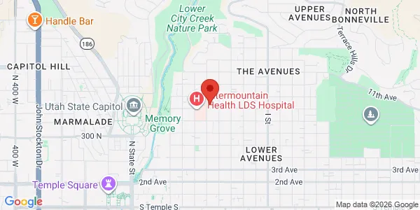 Map of 359 8th Ave Salt Lake City, UT 84103