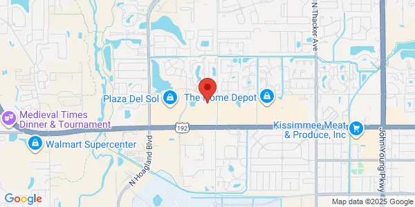 Map of 3477 W Vine St Kissimmee, FL 34741
