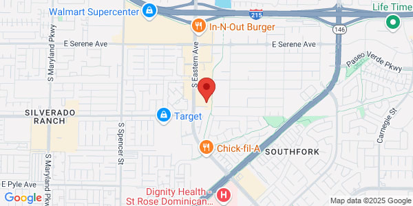 Map of 9550 S Eastern Ave Ste 225 Las Vegas, NV 89123