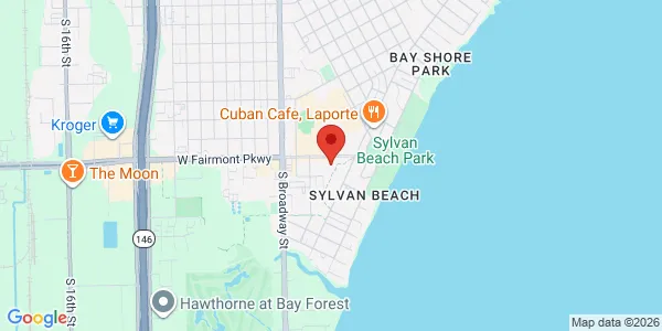 Map of 410 E Fairmont Pkwy Ste D1 La Porte, TX 77571