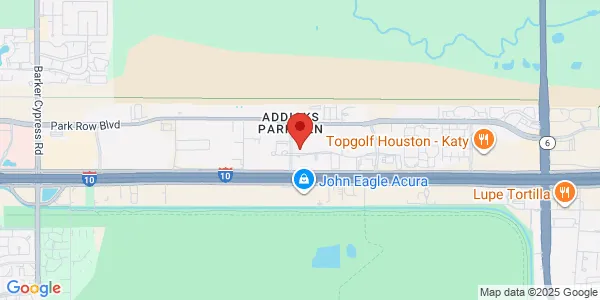 Map of 16350 Park Ten Pl Ste 213 Houston, TX 77084