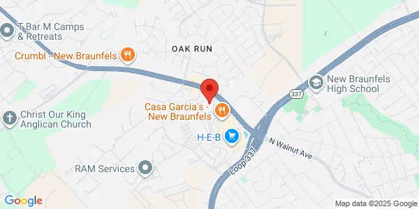 Map of 1763 Medical Wy New Braunfels, TX 78132