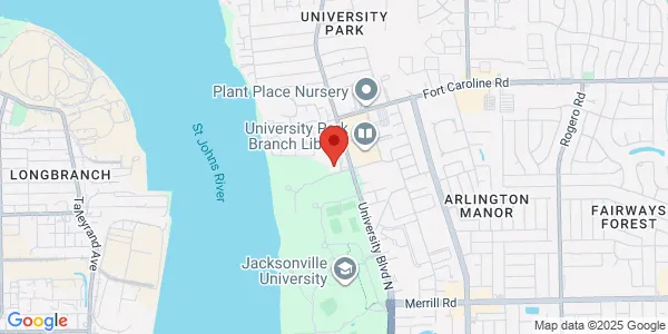 Map of 5491 Dolphin Point Blvd Ste 3110 Jacksonville, FL 32277
