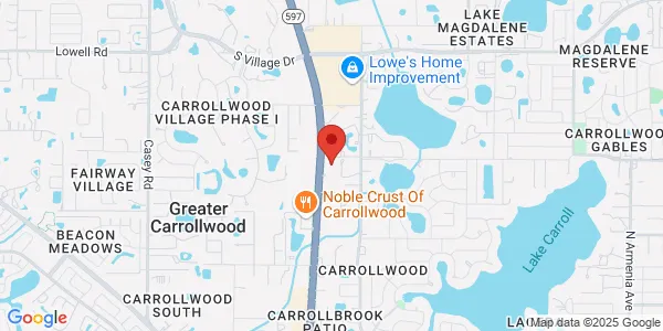 Map of 11921 N Dale Mabry Hwy Tampa, FL 33618