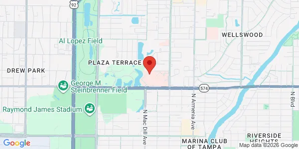 Map of 3003 W Dr Martin Luther King Jr Blvd Tampa, FL 33607