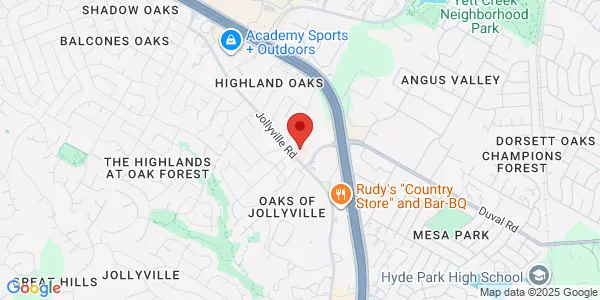 Map of 11673 Jollyville Rd Ste 205 Austin, TX 78759