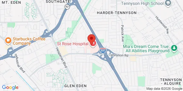 Map of 27200 Calaroga Ave Hayward, CA 94545