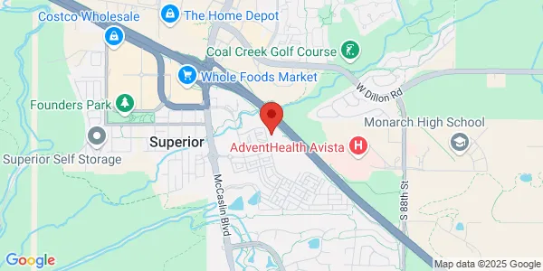 Map of 3 Superior Drive Ste 100A Superior, CO 80027