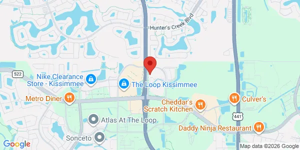 Map of 3302 Greenwald Way N Kissimmee, FL 34741