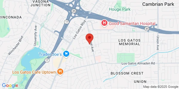 Map of 15195 National Ave Los Gatos, CA 95032
