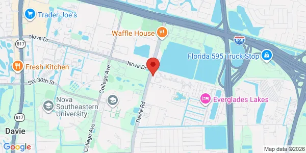 Map of 2924 Davie Rd Ste 101 Davie, FL 33314