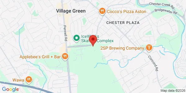 Map of 2901 Dutton Mill Rd Ste 100 Aston, PA 19014