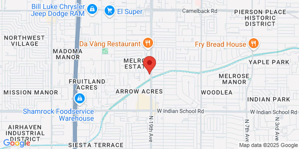Map of 4350 N 19th Ave Ste 2 Phoenix, AZ 85015