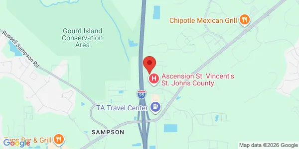 Map of 300 St Elizabeth Way Ste 230 Saint Johns, FL 32259
