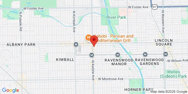 Map of 4733 N Kedzie Ave Chicago, IL 60625