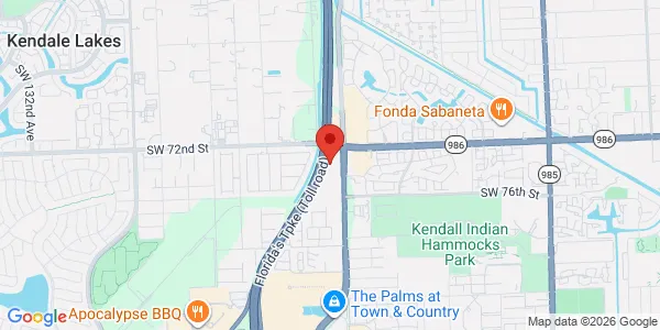 Map of 7306 SW 117th Ave Miami, FL 33183