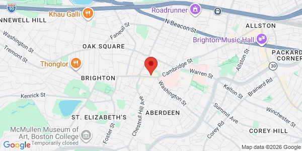 Map of 311 Washington St Boston, MA 02135