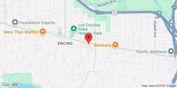 Map of 16550 Ventura Blvd Ste 122 Encino, CA 91436