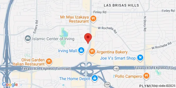 Map of 2675 North Belt Line Rd Irving, TX 75062
