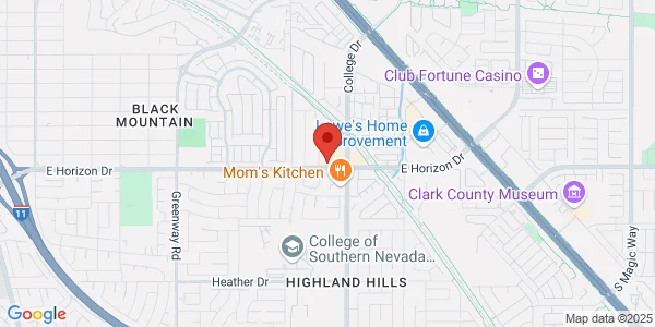 Map of 585 College Dr Ste C Henderson, NV 89015